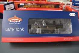 A Bachmann 00 gauge BR L&YR Web Coal 2-4-2 Tank Locomotive 50795, weathered, cat no 31-167DC, boxed