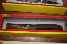A Hornby 00 gauge LMS Coronation Class 4-6-2 Loco & Tender, Duchess of Gloucester 6225, cat no R2179