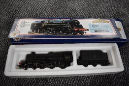 A Bachmann 00 gauge 4-6-0 Class 4 Loco & Tender 75032, cat no 31-102 in original window display box