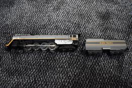 A Bachmann HO scale Union Pacific 4-8-4 Loco & Tender 806