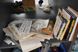 A large collection of Railway and other Transport ephemera including 1947 ABC Railway & Bus Guide,
