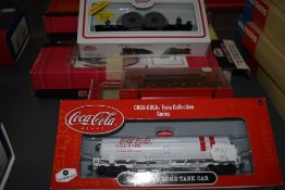 Seven Atlas, Con-Cur and similar HO scale wagons, all boxed