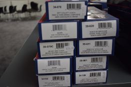 Nine Bachmann 00 gauge BR, GWR and SE&CR Carriages, all in original blue and red boxes