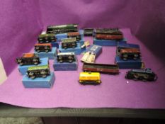 A selection of Hornby Dublo 00 gauge three rail including 4-6-2 loco & tender Duchess of Montrose