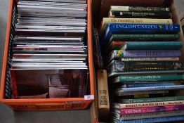 A collection of gardening and floristry interest books also including the Doomsday book.