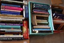 A collection of cookery, gardening and entertaining books.