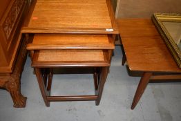 A vintage teak G plan nest of tables