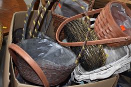 A selection of florists baskets etc