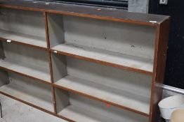 A vintage painted dresser back