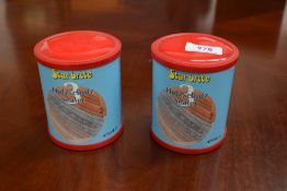 Two 473ml tins of Star Bright teak oil