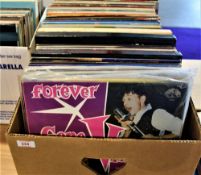 A lot of 100 various albums , rock and roll , rock , metal and more