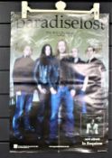 A signed poster for Paradise Lost ' in requiem ' album