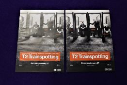 A lot of two Trainspotting 2 posters