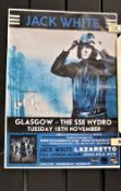 A Jack White poster - White Stripes interest - Glasgow Hydra gig - nice condition and hard to find