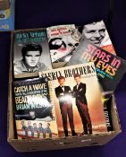 A large box of music related book , some nice titles here - good shop or online stock
