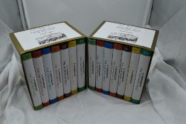 Wainwright. Two boxed sets of The Pictorial Guides to the Lakeland Fells, 50th Anniversary