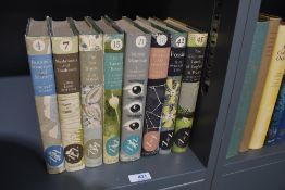 New Naturalist. A small selection, all in dust wrapper's. Includes; The World of Spiders (1958);
