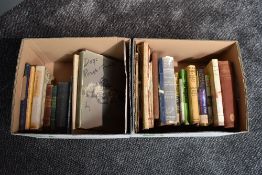 Children's. Two cartons. Includes; Uttley, Alison - Little Grey Rabbit Makes Lace. 1950, 1st. With 3