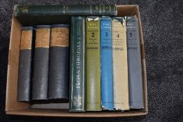 Botany. A carton. Includes; Flora Europaea, volumes 1-5, 1964-1980, etc. (9) Provenance: from the