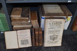 Antiquarian Odd Volumes. A large selection, includes; Francisco Turrettino - Institutio Theologiae