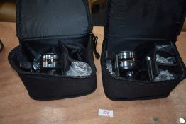 Two ABU Garcia reels, a 506 mk2 and a 507mk2