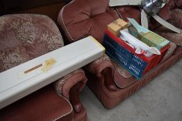 A vintage Japanese knitting machine and accesories