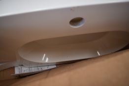 A boxed bathroom basin unit, 1000mm left hand