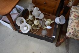 A selection of light fittings