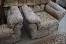 A modern three piece suite