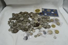 A Collection of Mainly Silver GB Coins including Threepences to Crowns, 1818 to 1946, along with a