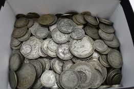 A collection of GB Silver Coins, Threepences to Half Crowns