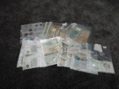 A Collection of UK & World Banknotes including England, Scotland & Northern Ireland Banks