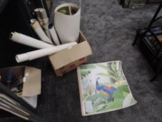 A selection of travel interest posters and similar museum gallery prints