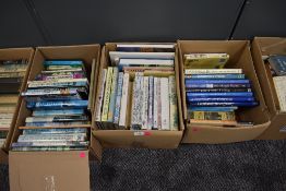 A variety of books, including countryside interest.