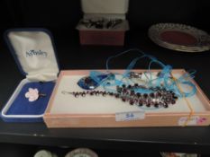 A small selection of costume jewellery