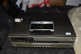 A Sanyo Betacord Video Cassette Recorder