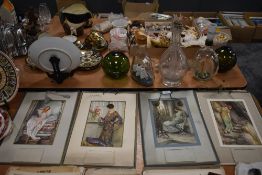 A selection of advertising calendars for H.E Landon of Church street, Lancaster,dating from 1929