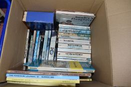 A box of novel and similar, including Catherine Cookson.