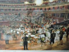 A Ltd Ed print, after Geoff Butterworth, Top Brass, signed, and with Black Dyke Band signatures,