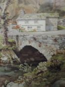 Four Ltd Ed prints, after Judy Boyes, Back Door Rydal, numbered 263/850, 29 x 20cm, The River Chapel