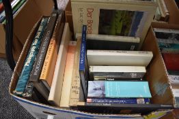 A selection of text and reference books including photography and nude calendar interest