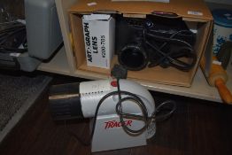 A Tracer projector and an Artograph lens.