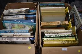 A selection of text and reference books including botany interest Bonsai and geographical