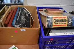 A selection of text and reference books including adventure interest arts and design