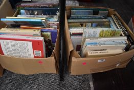 A selection of text and reference books including gardening interest botany and floristry