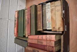 A selection of text and reference books including childrens story books and annuals and the wonder