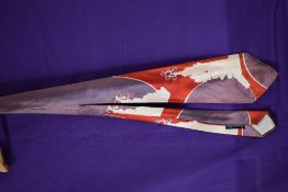 An original and highly collectable Salvador Dali tie 'Mystic Harlequin'. Small label reads 'Haband