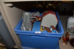 A selection of Lweis Galoob Toys Inc Micro Machine toys and accessories