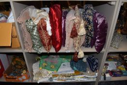 An assortment of cushions, various styles and designs.