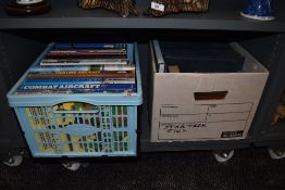 Military Aviation. Two Cartons. Mainly large format histories relating to the World Wars. (52)